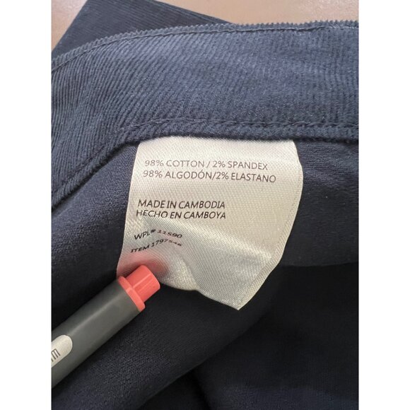 Weatherproof Navy Wide Leg Pants - Picture 7 of 10